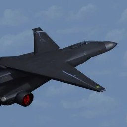 A black spy plane.