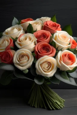 Flower buquet roses