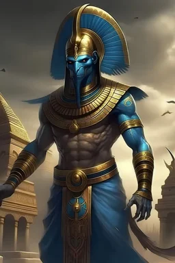 Como se veria Egipto si fuera un villano mitologico