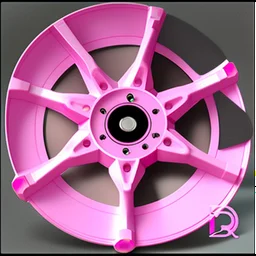 Pink CD-R design