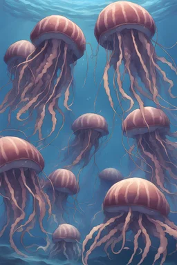 water jellyfish warriors