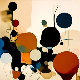 The curse of adverse suggestion, abstract surrealism, by Victor Pasmore and Tracey Adams, mind-bending illustration