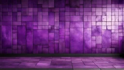 Hyper Realistic grungy-glowing-purple-scratched-tile-fancy-wall textured-studio-room