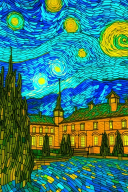 escuela 2050 al estilo Van Gogh
