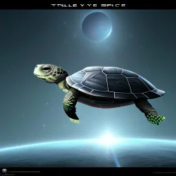 alien turtle space ship