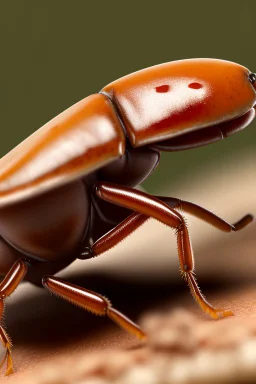 Cockroach being eaten by a pooh