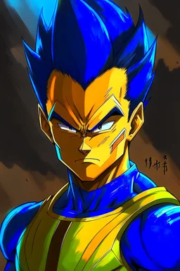 Vegeta if he was a real human