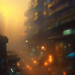 spray paint fantasy art, evening, seen from balcony, dirty city alley, heist action, upper body of human thief in shadow, book cover illustration, cartoon characters