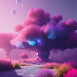 strong man glitter pink and blue in a galactic ambiance, delicate colors in the foreground, full of details, smooth, light effect，vaporwave colorful, smooth, extremely sharp detail, finely tuned detail, ultra high definition, 8 k, unreal engine 5, ultra sharp focus