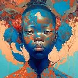 portrait of africa by james jean