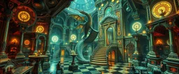 CYBERMAGIC: THE OCCULT ARCHITECTURE OF "ARTIFICIAL INTELLIGENCE", in the Escher and Bach, with a messed up dragon hiding somewhere