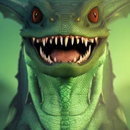 green dragon, dragon portrait, portrair, dragon head, dragon face, big eyes, smile, dragon with fathers, happy, 8k resolution, high-quality, fine-detail, fantasy, incredibly detailed, ultra high resolution, 8k, complex 3d render, cinema 4d