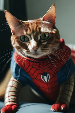 spider man cat