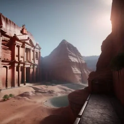 Petra + Ürdün unreal engine