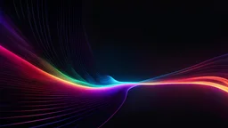 (Premium AI Image)+ 3d multi-colored render, colorful, abstract wave synapesnetwork, background, futuristic super high energy particles flowing with glowing neon paths, lots of negative empty space, circuit lines concept, digital fantastic wallpaper, 8k, (high detailed 10.5), uhd, dslr, soft lighting, (high quality 10.5), film grain, Fujifilm XT3, 8K