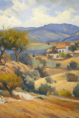 Spanish landscape painting