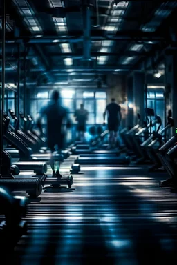dark Gym blur