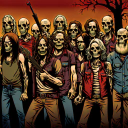 The Walking Dead meet The Grateful Dead