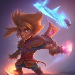 mini yasuo chibi dragonmancer in tft