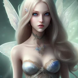 magnifique belle sexy fairy souriante des cheveux longs blonds,yeux bleus