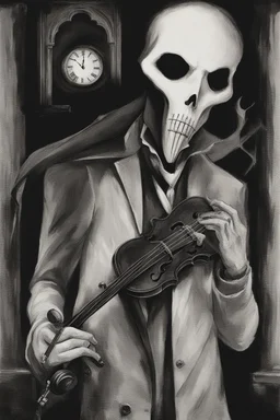 ghost of shadow Violinist, man, fantasy