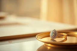 Here’s the revised prompt with the **same luxury background feel** but without mentioning the Sankha tray: **Prompt:** > Soft warm-toned luxury background in beige and gold, subtle bokeh blur, gentle natural lighting, evoking elegance and timeless sophistication, ideal for highlighting fine jewelry or premium products without visual distractions.Create on the theme of indipendence day