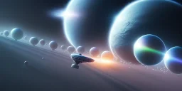 extra-terrestrial, 8K, photo realistic, highly detailed, lught ufo, light colors