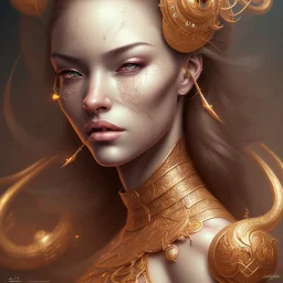 sango fantasy, fantasy magic, intricate, sharp focus, illustration, highly detailed, digital painting, concept art, matte, artgerm and paul lewin and kehinde wiley, masterpiece long leg Asian sexy body brown pretty lips