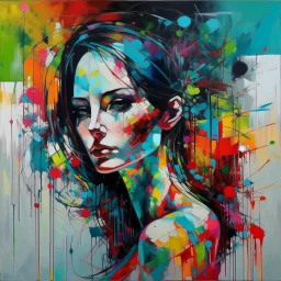 WOMAN Contemporary art.