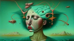 treating woman's symptoms but not the cause; Neo-surrealism; lowbrow