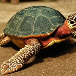 Turtle and Fireworks