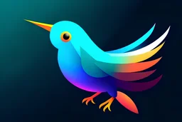 flutter bird icon with android logo icon