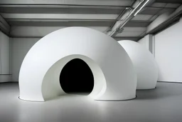 Anish Kapoor white exhibition space metal