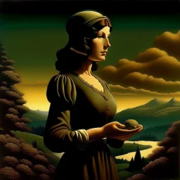 woman, René Magritte