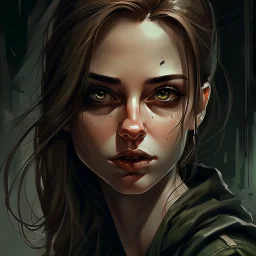 woman. Game Art