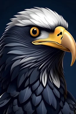 Create a clever eagle