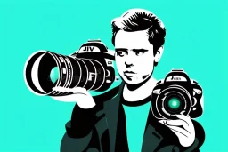 Vector DSLR Camera Photography Vector Vector Illustration Pattinson Vector Photo Vector Vector Illustration Vector