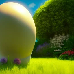 pixar style, volumetric summer garden environment and background, realistic painting of a big dildo, looking excited, detailed digital painting, extreme dense and fine fur, anime, ornate, colour-washed colors, elegant, small minutiae, tiny features, particulars, centered, smooth, sharp focus, renderman gofur render, 8k, uhd, detailed eyes, realistic shaded volumetric lighting, sunlight caustics, backlight, centered camera view