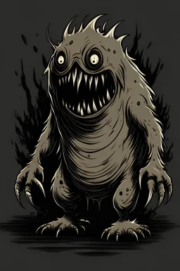 i whant a monster in the style of the scp foundation
