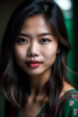portrait of beautiful asian girl