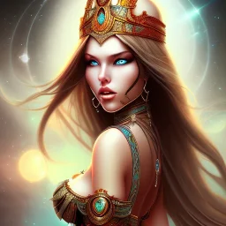 Beautiful women goddess full image