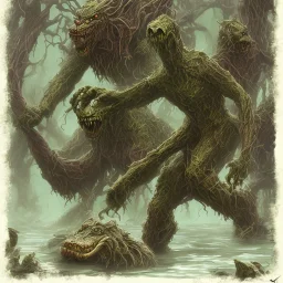 swamp nightmare creature