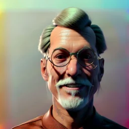 Ultra Realistic portrait, family, room home, retro futuristic scene, wes Anderson style. smile, happy, gradient color fog. highly detailed, concept art, unreal engine 5, ray tracing, RTX, lumen lighting, ultra detail, volumetric lighting, 3d, finely drawn, high definition, high resolution.