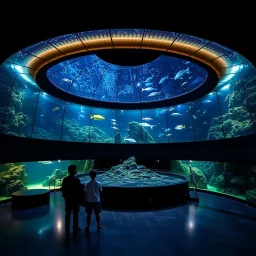 Combined Planetarium and Aquarium