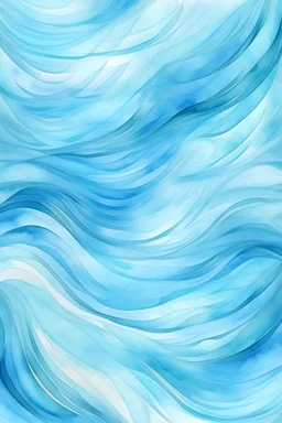 soft blue light watercolor like water with some twirls and waves