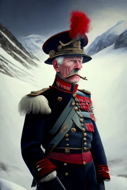 commander of victorian guards in glacial