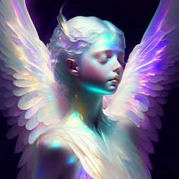 iridescent angel