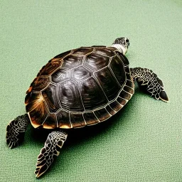 turtle on bed