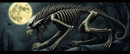 Ben Daglish & Anthony Lees Werewolf Skeleton