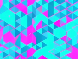 wallpaper triangles technologie blue pink minimalist